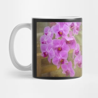 Flowing Orchids - Purple Flowers Mug